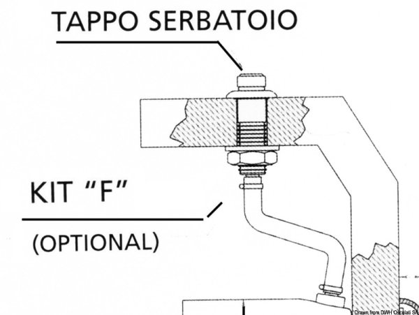 Kit " F"  di riempimento e spurgo pompe - 45.270.07